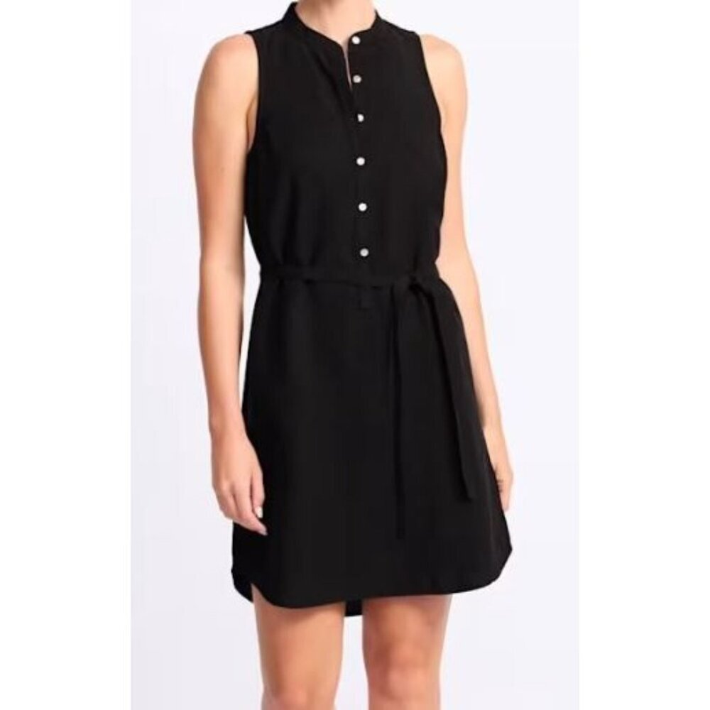 Bella Dahl Eira Sleeveless Placket Pullover Min Dress Women Size Small NWT